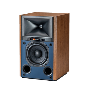 4305P Studio Monitor - Natural Walnut - Powered Bookshelf Loudspeaker System - Detailshot 4